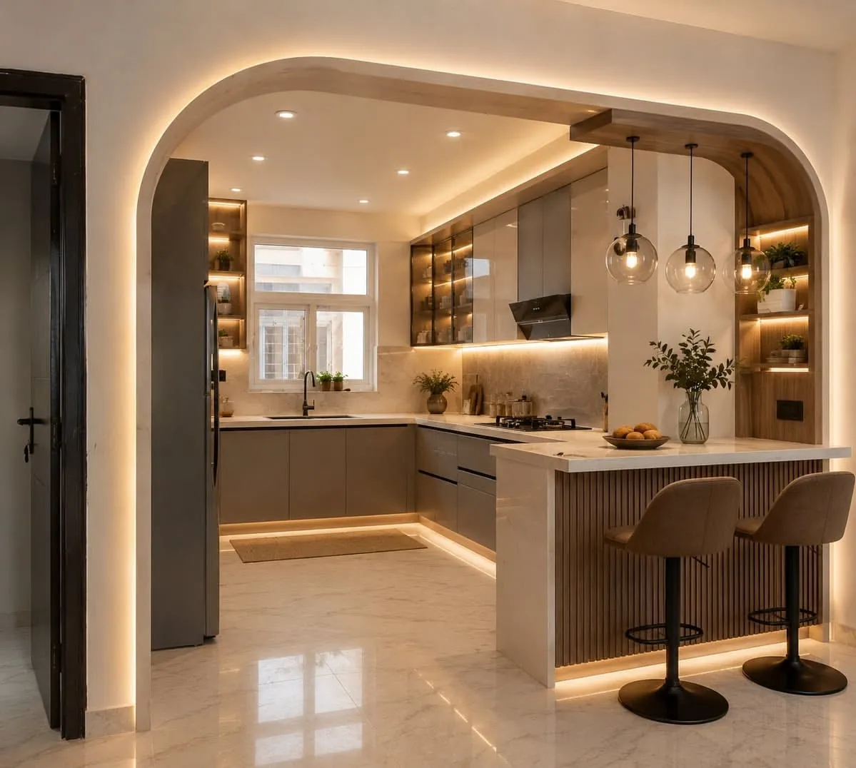 Kitchen renovation detail